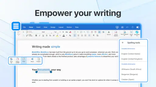 MobiOffice: Word, Sheets, PDF screenshot 11