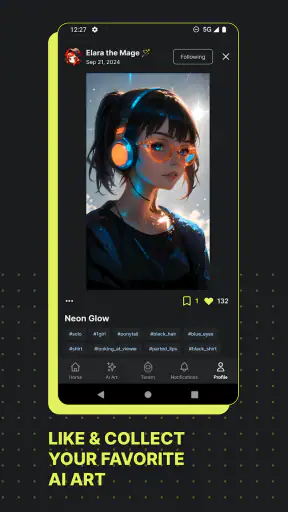 Moescape - Character AI & Art screenshot