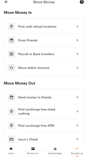 Money Network® Mobile App screenshot