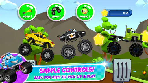 Monster Trucks Game for Kids 2 screenshot 11