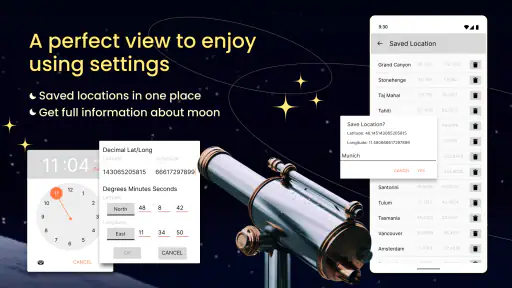 Moon Locator - Lunar Calendar screenshot 12