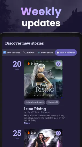 MoonLit - Werewolf Novels screenshot 11