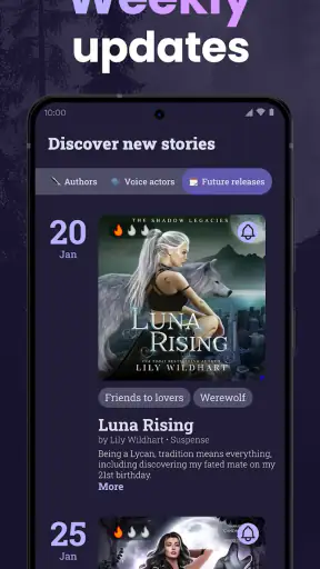 MoonLit - Werewolf Novels screenshot