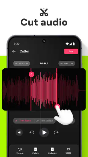 MP3 Cutter & Audio Editor screenshot