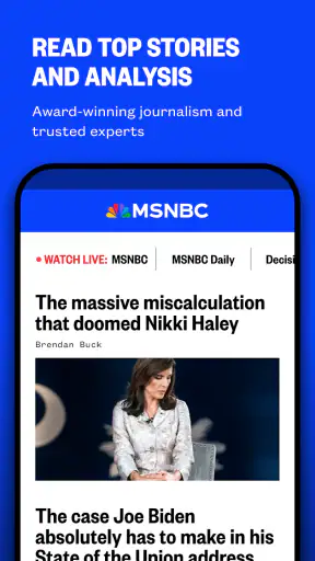MS NOW: Watch Live News screenshot