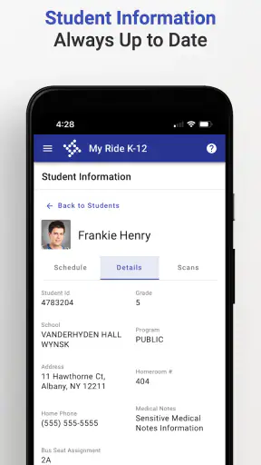 My Ride K-12 screenshot