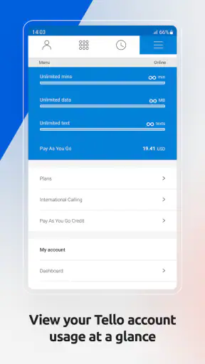 My Tello screenshot