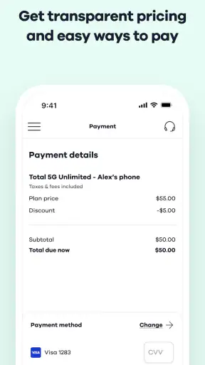 My Total Wireless: Account App screenshot