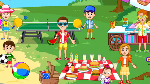 My Town : Beach Picnic screenshot 12