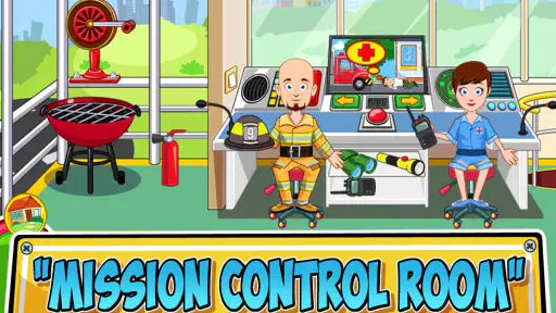 My Town : Fire station Rescue screenshot 10