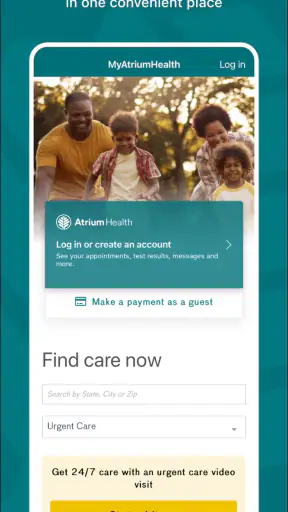 MyAtriumHealth screenshot
