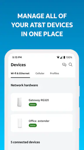 AT&T screenshot