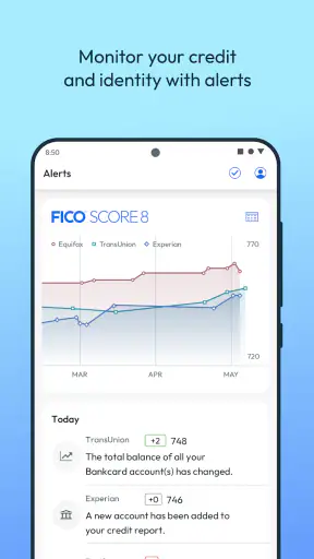 myFICO - Credit Score Tracking screenshot