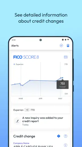 myFICO - Credit Score Tracking screenshot