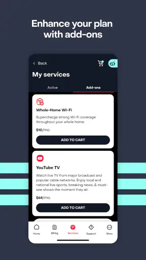 MyFrontier screenshot 10