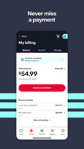 MyFrontier screenshot 11