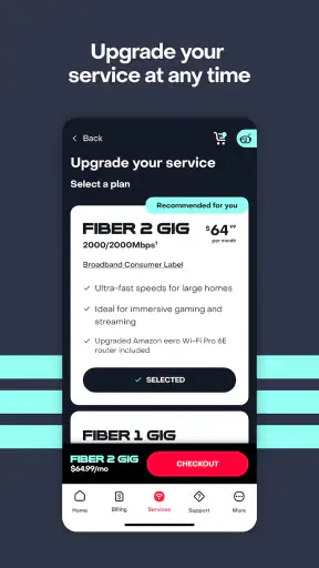 MyFrontier screenshot
