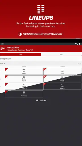 MyRacePass - Official MRP App screenshot 10