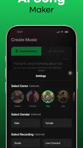 MyTunes : AI Music Generator screenshot 10