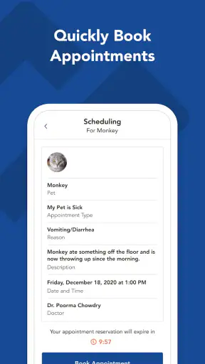myVCA screenshot