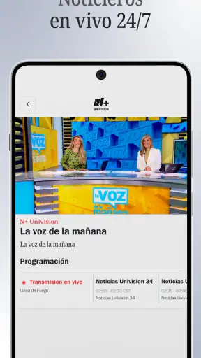 N+ Univision screenshot