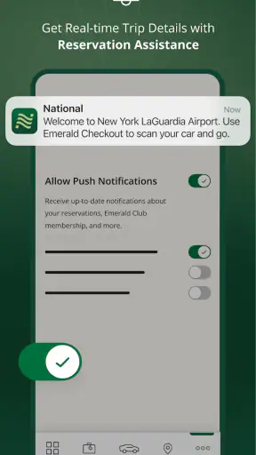 National Car Rental screenshot