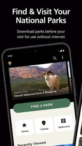 National Park Service screenshot