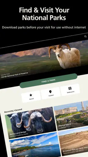 National Park Service screenshot