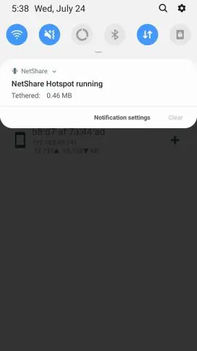 NetShare - no-root-tethering screenshot