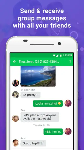 Nextplus: Phone # Text + Call screenshot