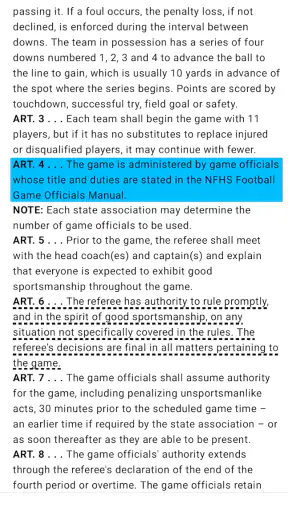 NFHS Digital screenshot