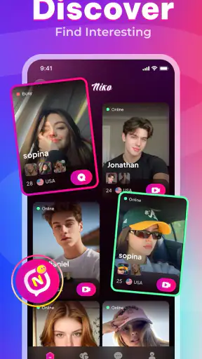 Niko - Video Chat, Share Fun screenshot 10