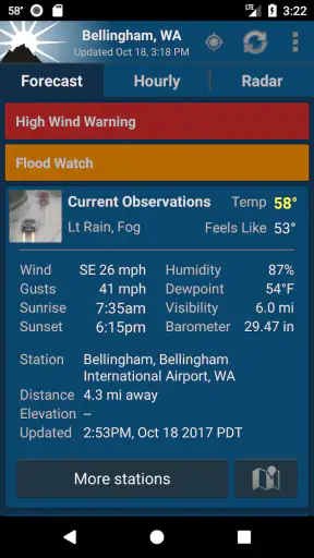 NOAA Weather Unofficial screenshot