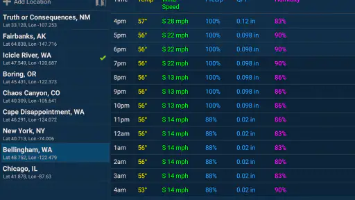 NOAA Weather Unofficial (Pro) screenshot 9