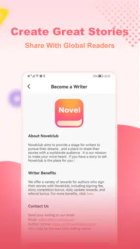 Novelclub - Novels & Stories screenshot