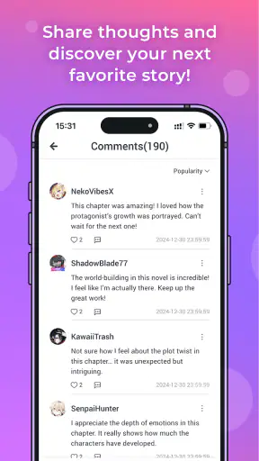 NOVELOUS screenshot