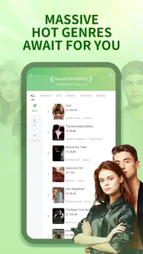NovelWorld - Enjoy novels screenshot