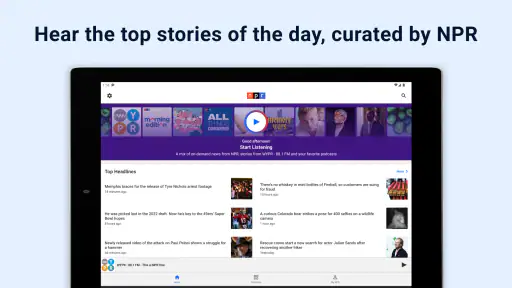 NPR: National & Local News screenshot 12