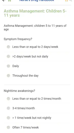 Nurse's Drug Handbook screenshot
