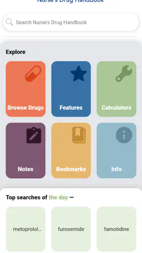 Nurse's Drug Handbook screenshot 9