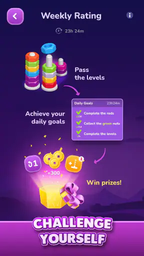 Nut Sort: Color Sorting Game screenshot