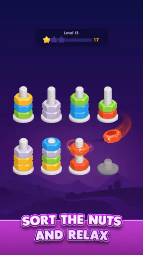 Nut Sort: Color Sorting Game screenshot 9