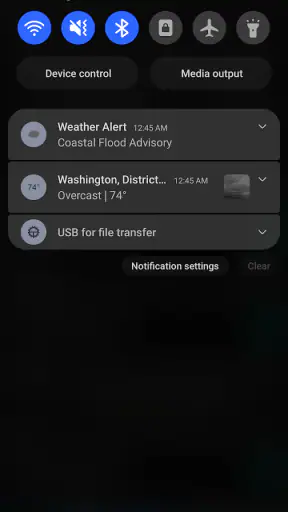 US Public Weather screenshot
