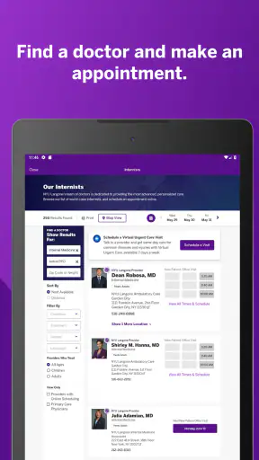 NYU Langone Health screenshot 11