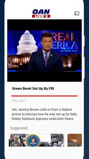 OAN Live screenshot