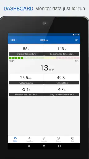 OBD Auto Doctor car scanner screenshot