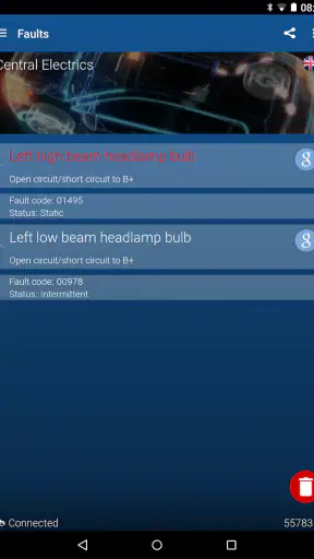 OBDeleven VAG car diagnostics screenshot 11