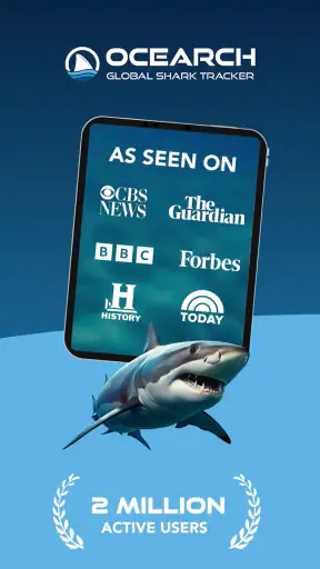 OCEARCH Shark Tracker™ screenshot