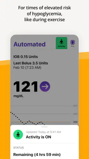 Omnipod 5 screenshot