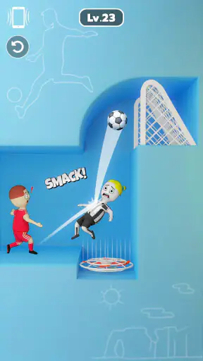 One Shot Soccer: Swipe & Score screenshot 8